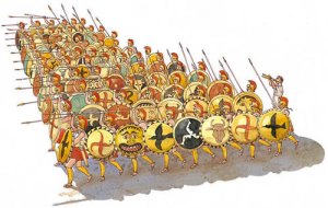 Roman Soldiers...we had no  javelins in the PO though...thank goodness!!