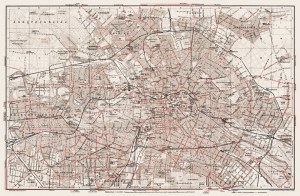 My Map of Berlin in 1913, had to print it out in 9 sections and stick together. You of course can only see this tiny version