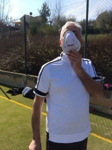 It's not meant to protect your nose from the sun Luigi! 