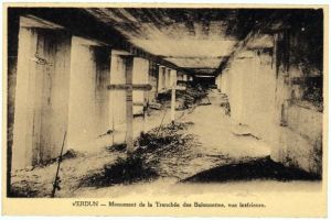 Old Postcard of The Trench
