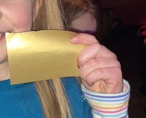 Evie Golden Ticket hand